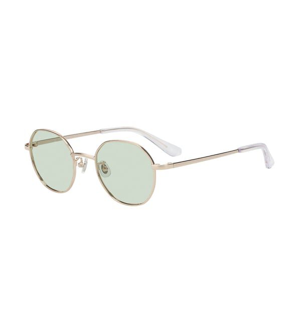  「【WEB限定】SUNCUTGlasses/UV100%CUT ボストン型 サングラス | カラーレンズ メタル 紫外線対策 UVカット」|サングラス|
