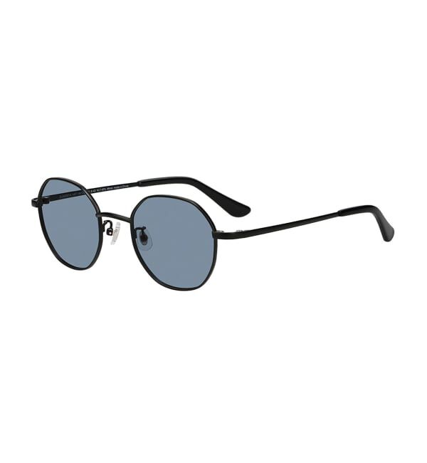  「【WEB限定】SUNCUTGlasses/UV100%CUT ボストン型 サングラス | カラーレンズ メタル 紫外線対策 UVカット」|サングラス|