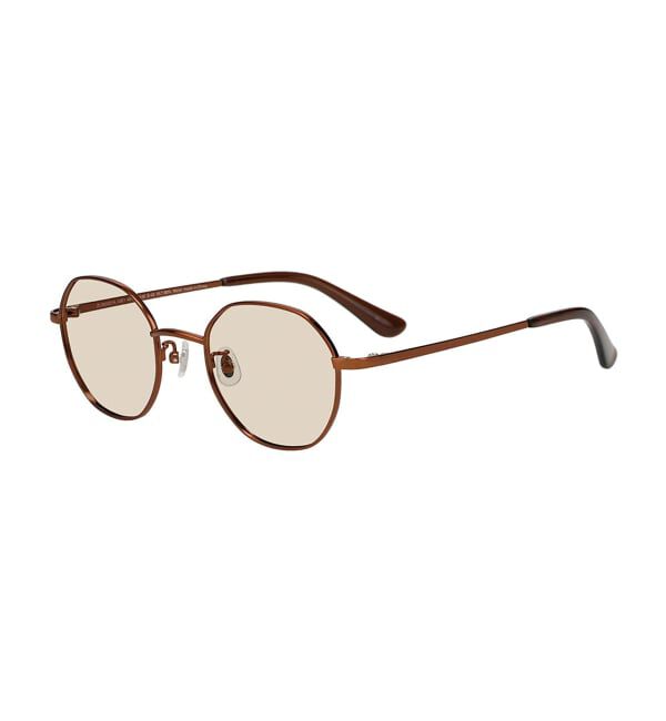  「【WEB限定】SUNCUTGlasses/UV100%CUT ボストン型 サングラス | カラーレンズ メタル 紫外線対策 UVカット」|サングラス|