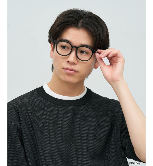  「Disney Collection created by Zoff &ldquo;BAYMAX&rdquo; ボストン型 メガネ |  レンズ交換券付」|メガネ|