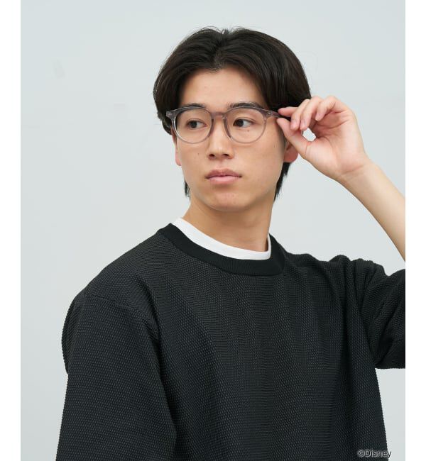  「Disney Collection created by Zoff &ldquo;BAYMAX&rdquo; ボストン型 メガネ |  レンズ交換券付」|メガネ|
