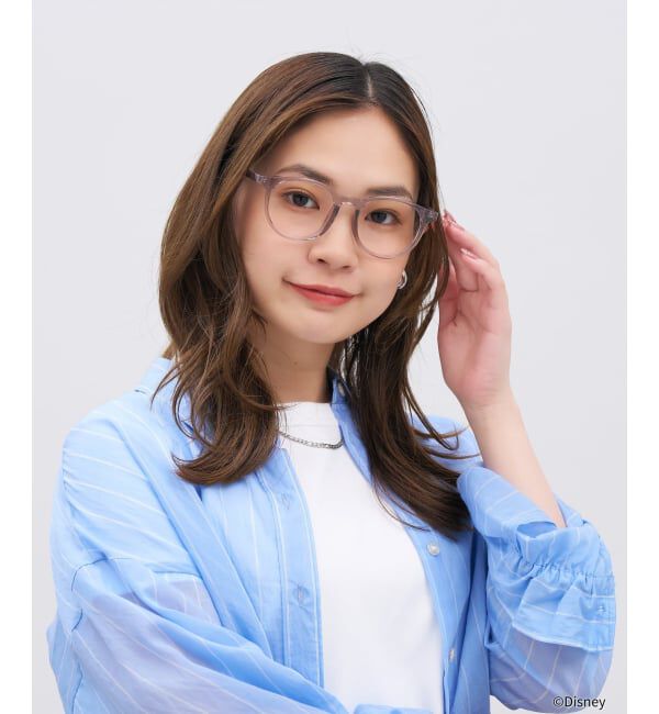  「Disney Collection created by Zoff &ldquo;BAYMAX&rdquo; ボストン型 メガネ |  レンズ交換券付」|メガネ|