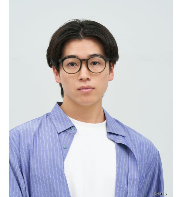  「Disney Collection created by Zoff &ldquo;BAYMAX&rdquo; ボストン型 メガネ |  レンズ交換券付」|メガネ|