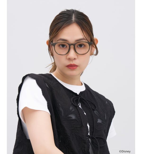  「Disney Collection created by Zoff &ldquo;BAYMAX&rdquo; ボストン型 メガネ |  レンズ交換券付」|メガネ|