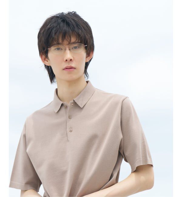  「SUNGLASSES COLLECTION オーバル型 サングラス | 軽量 メタル ハーフリム 紫外線対策 UVカット     」|サングラス|