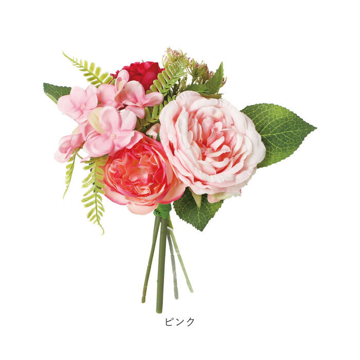 BACKYARD FAMILY「バラ 花束 造花 通販 花 薔薇 ばら アーティフィシャルフラワー アーティフィシャルグリーン」|その他|