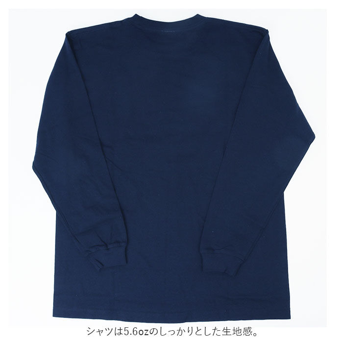BACKYARD FAMILY「長袖カットソー Tシャツ 男女兼用 通販 カットソー 長袖Tシャツ 長袖シャツ 長袖 クルーネック」|Tシャツ・カットソー|