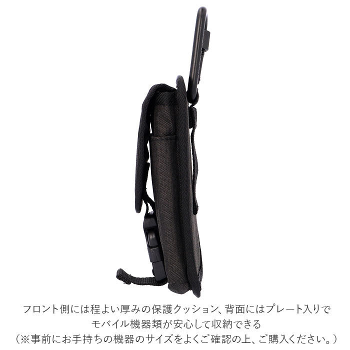BACKYARD FAMILY「カラビナ ミニ ポーチ 通販 小物入れ スマホ メンズ ワークポーチ ミニポーチ スマホポーチ」|ポーチ|