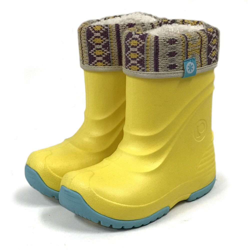BACKYARD FAMILY「プーキーズ スノーブーツ POOKIES PK-EB510N 通販 キッズ ジュニア」|その他|イエロー1