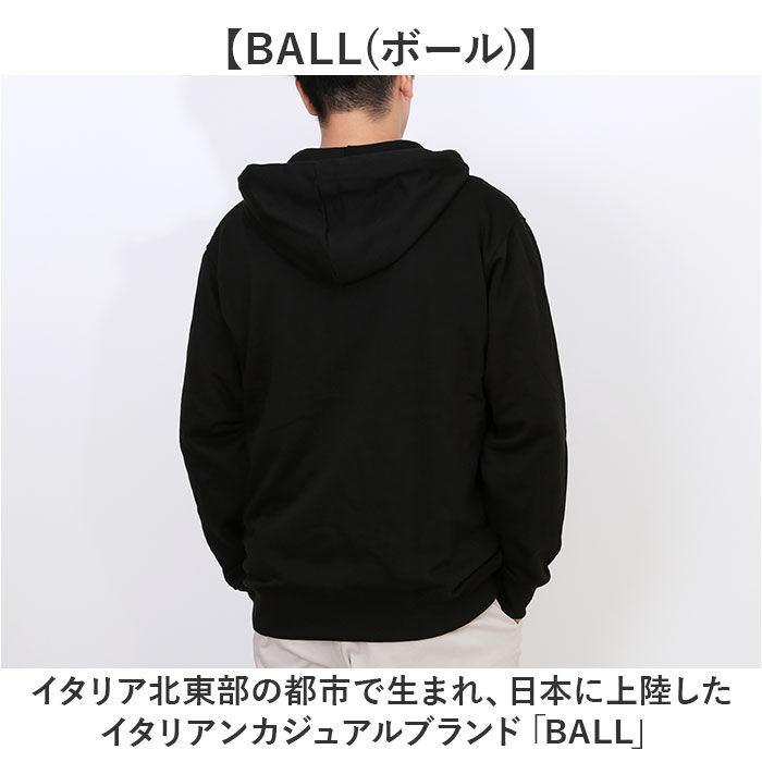 BACKYARD FAMILY「BALL パーカー ボール 64533 通販 フーディ プルオーバー フーディー」|パーカー|