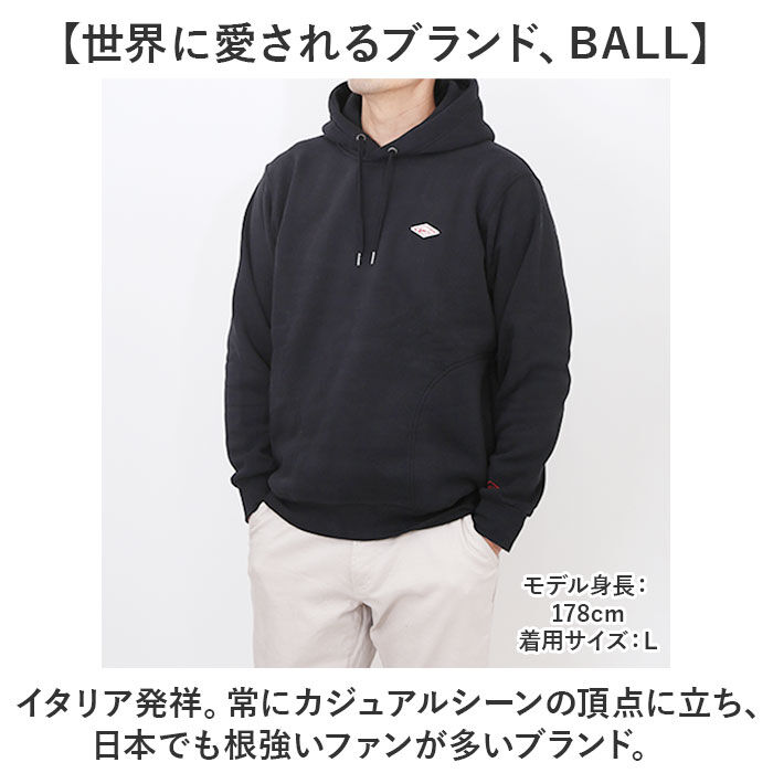 BACKYARD FAMILY「BALL パーカー ボール 64536 通販 フーディ プルオーバー フーディー」|パーカー|