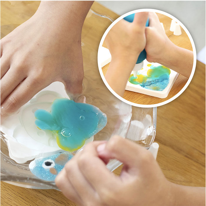 BACKYARD FAMILY「ぷにょぷにょアクアリウム 海のなかまたち KJT120421 通販 おもちゃ オモチャ 玩具」|その他ベビー用品|