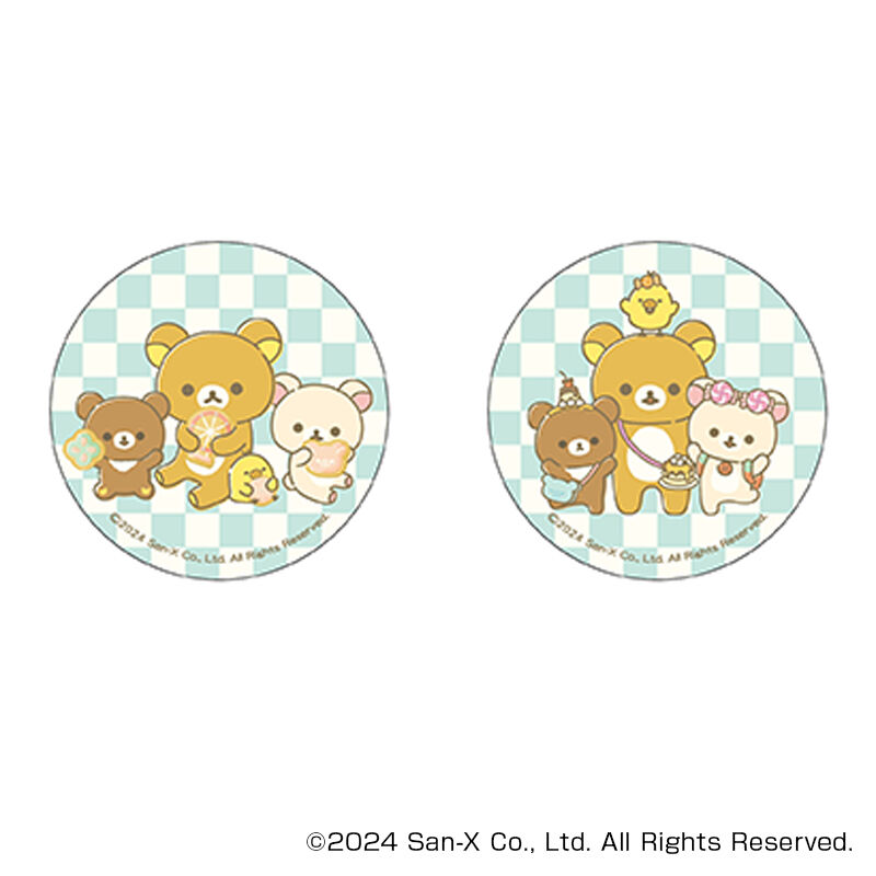 BACKYARD FAMILY「リラックマ グッズ 通販 Rilakkuma 缶バッジ まじかる百貨店缶バッジ」|フィギュア・ホビー|