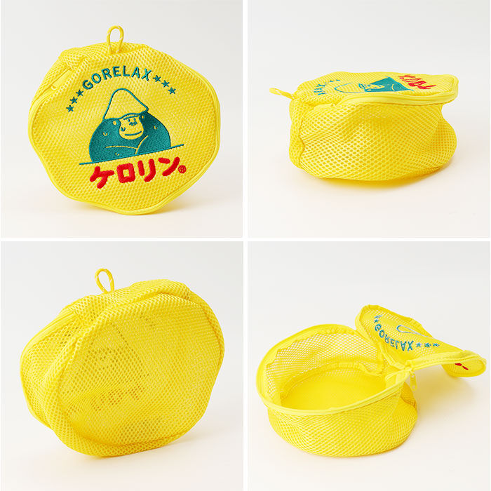 BACKYARD FAMILY「GORELAX ごリラックス ポーチ キャラクター 通販 日本製 湯桶風 収納 小物入れ」|ポーチ|