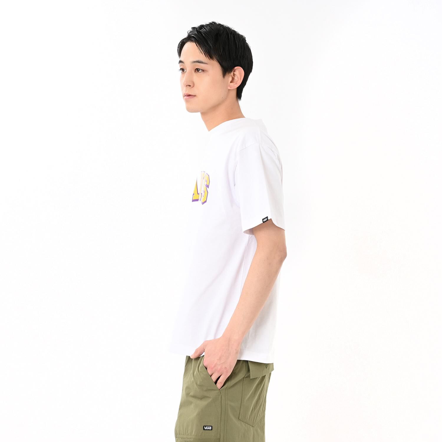 VANS「【VANSｱﾊﾟﾚﾙ(WJ)】M Gradu8er Logo TEE」|Tシャツ・カットソー|