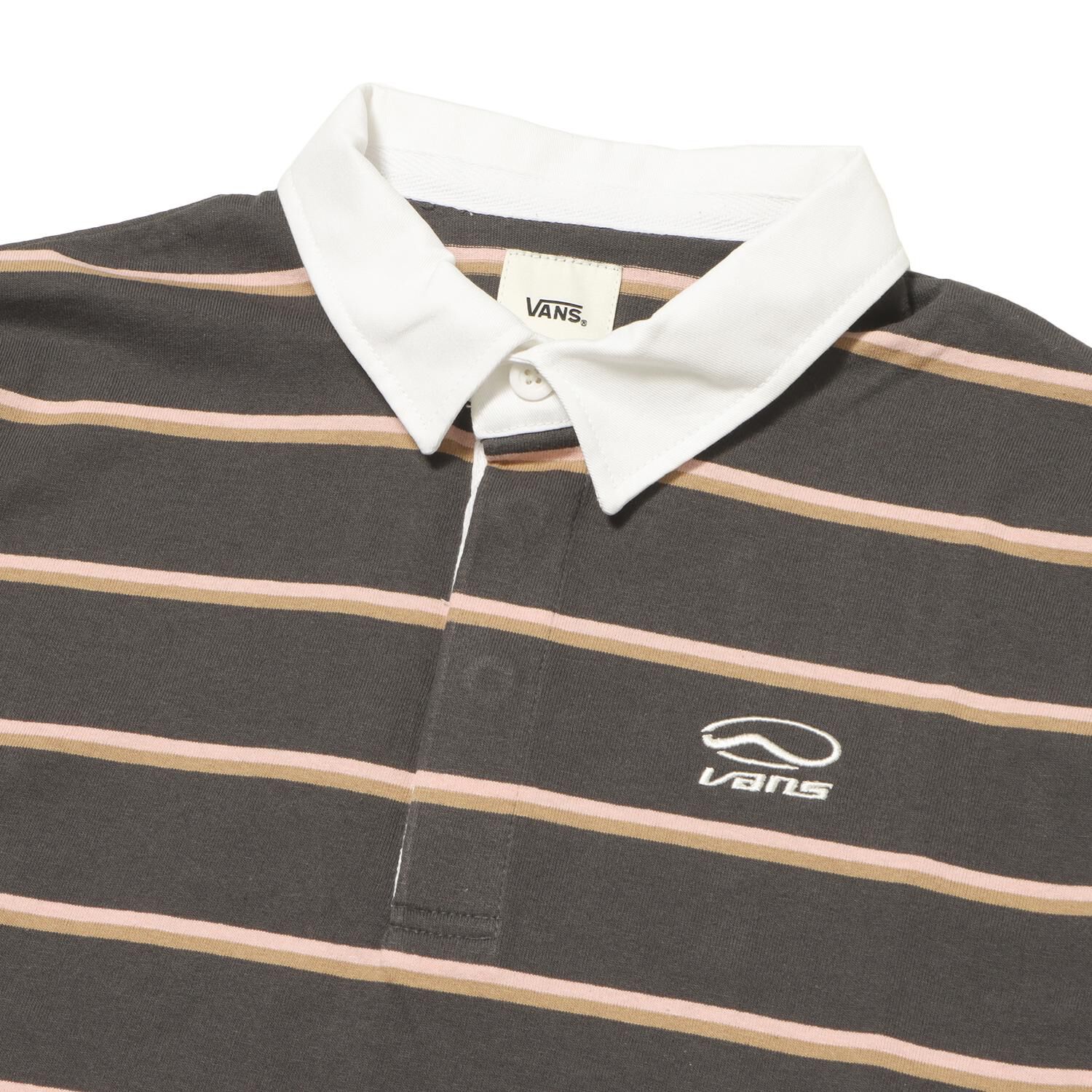 VANS「【VANSｱﾊﾟﾚﾙ(WJ)】W border rugger shirt」|Tシャツ・カットソー|