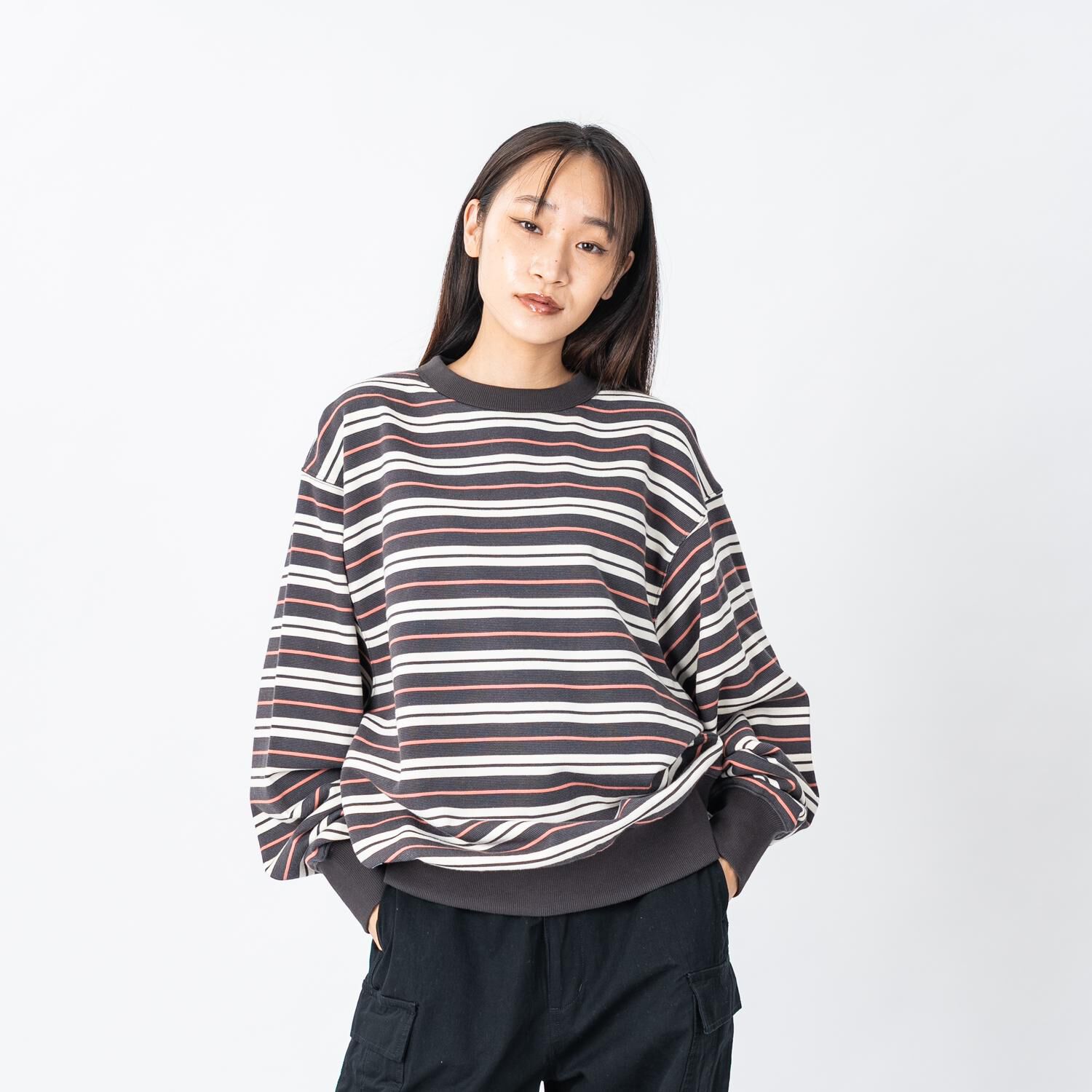VANS「【VANSｱﾊﾟﾚﾙ(WJ)】M Terry Boader Fleece Sweat」|パーカー|
