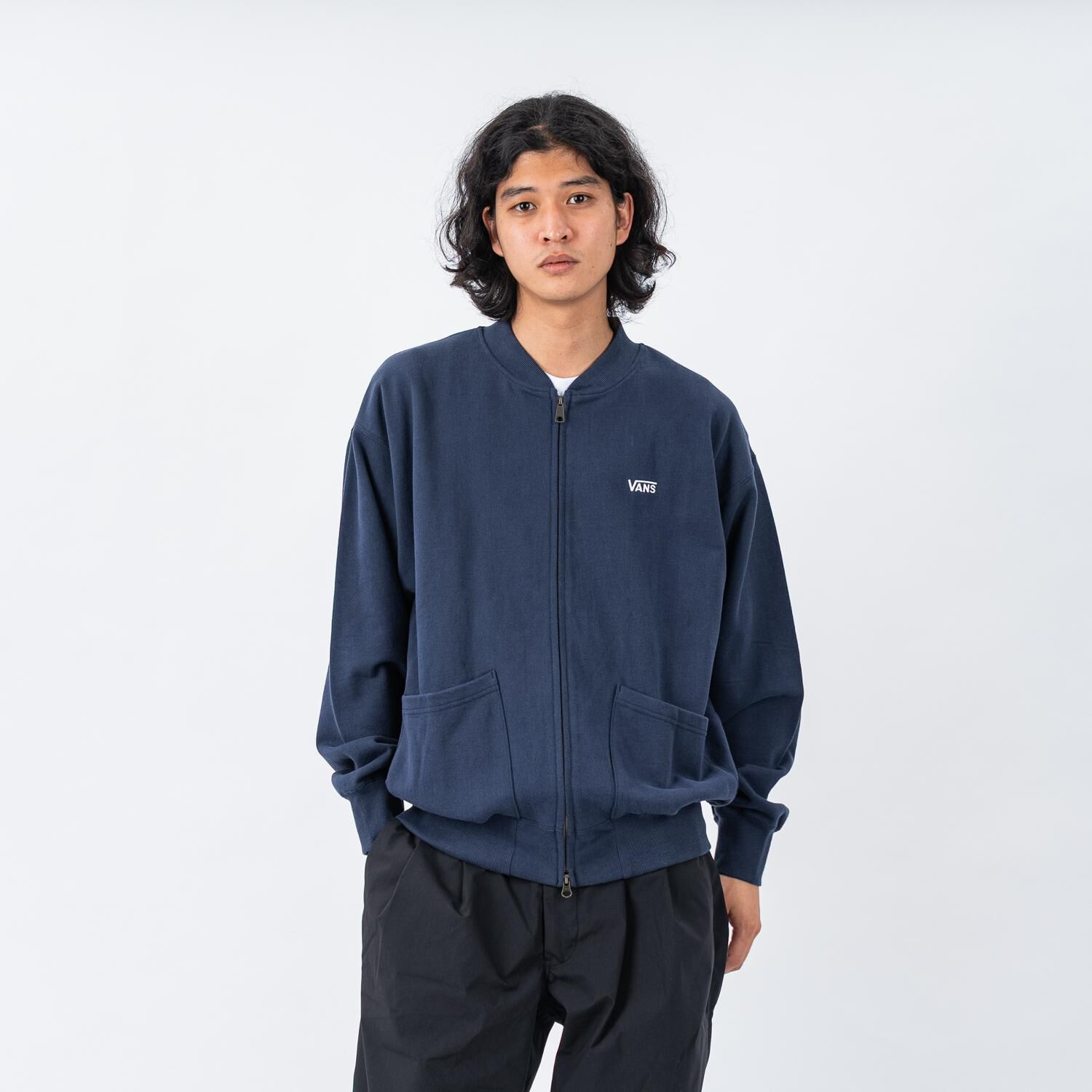 VANS「【VANSｱﾊﾟﾚﾙ(WJ)】M Sweat Zip Cardigan」|パーカー|