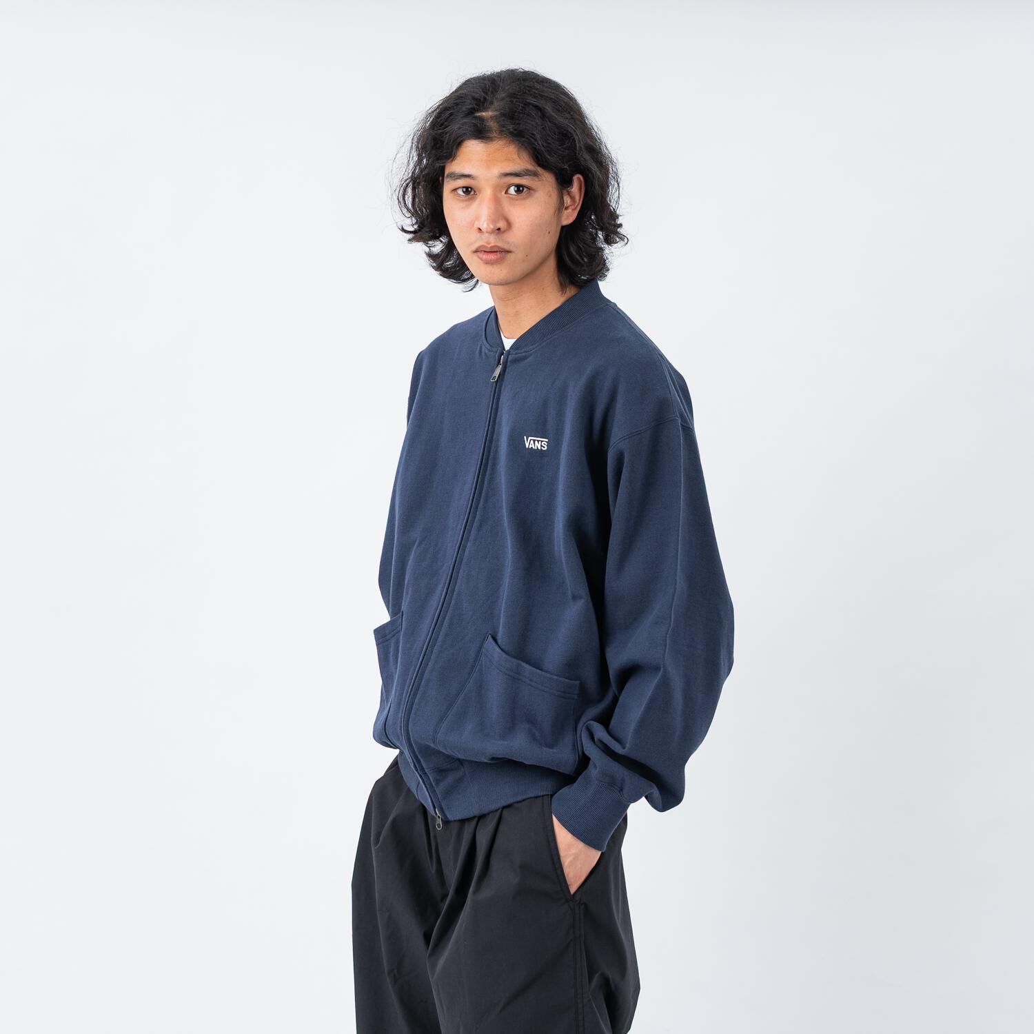 VANS「【VANSｱﾊﾟﾚﾙ(WJ)】M Sweat Zip Cardigan」|パーカー|