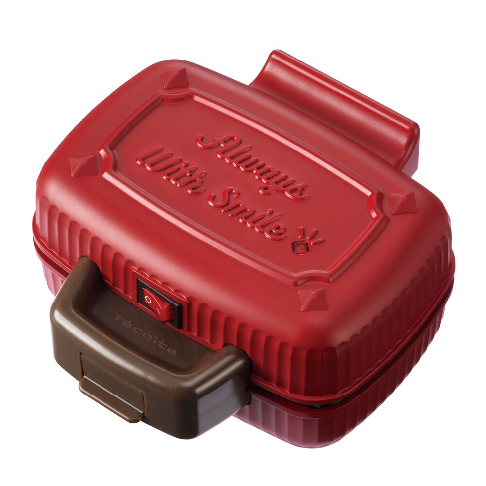 recolte「レコルト　プレスサンドメーカー ミニ　RPS-3」|食器・キッチングッズ|レッド