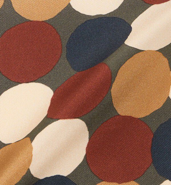 UNITED ARROWS「＜ERRICO FORMICOLA＞カラーサークル チーフ」|ハンカチ|