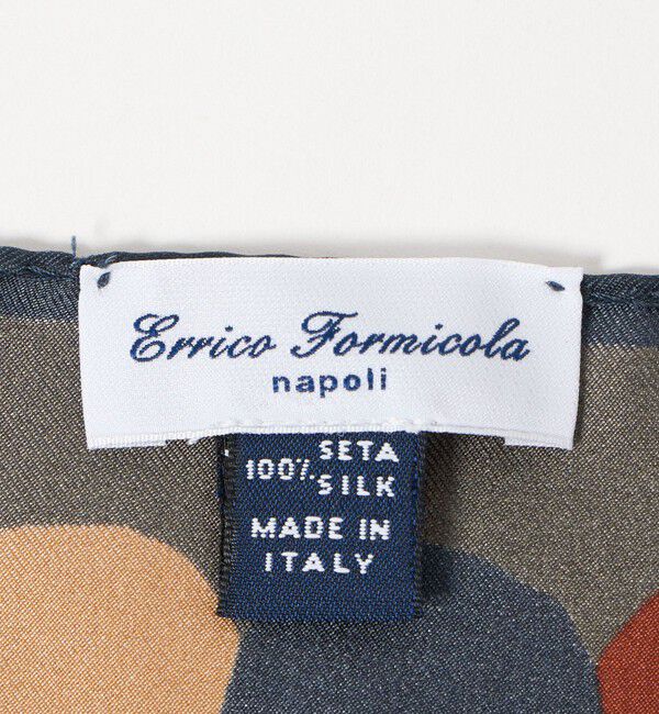 UNITED ARROWS「＜ERRICO FORMICOLA＞カラーサークル チーフ」|ハンカチ|