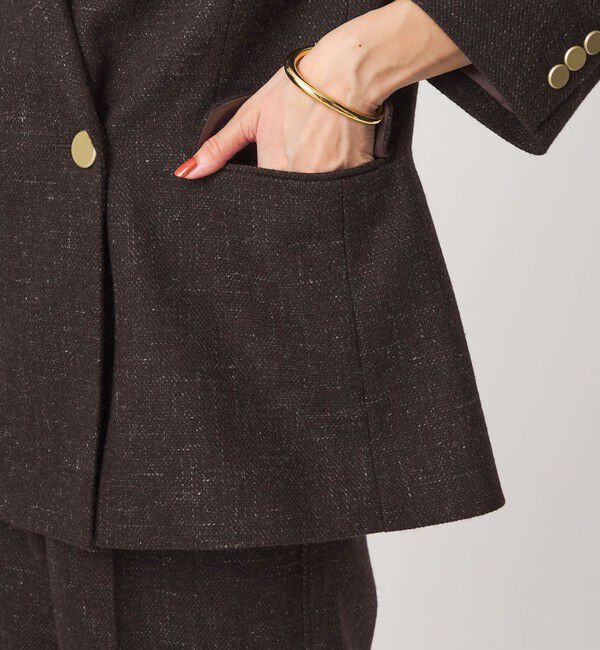 UNITED ARROWS green label relaxing「［size SHORTあり］スラブ ダブルジャケット」|テーラードジャケット|