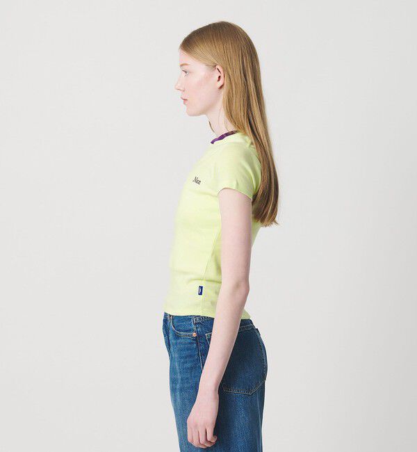 NICE WEATHER「＜NICE WEATHER＞ロゴ フィットTシャツ」|Tシャツ・カットソー|