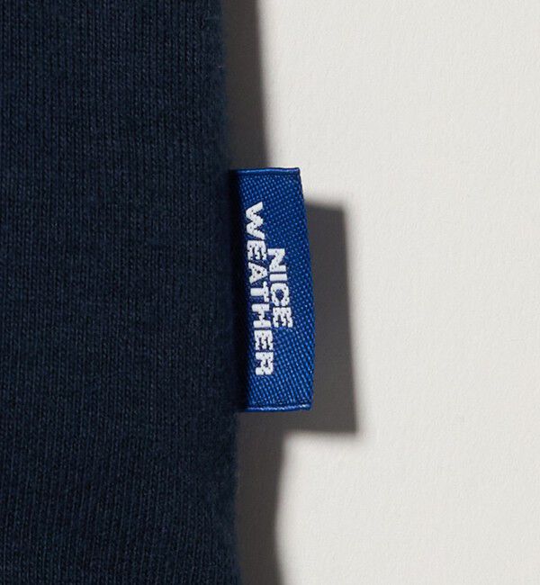 NICE WEATHER「＜NICE WEATHER＞ロゴ フィットTシャツ」|Tシャツ・カットソー|