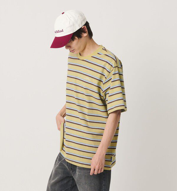 NICE WEATHER「＜NICE WEATHER＞ボーダー ショートスリーブ Tシャツ」|Tシャツ・カットソー|LIME