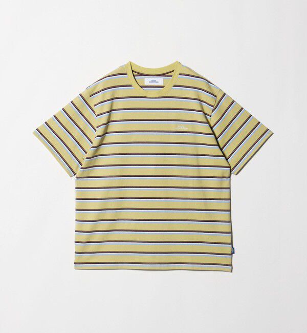 NICE WEATHER「＜NICE WEATHER＞ボーダー ショートスリーブ Tシャツ」|Tシャツ・カットソー|