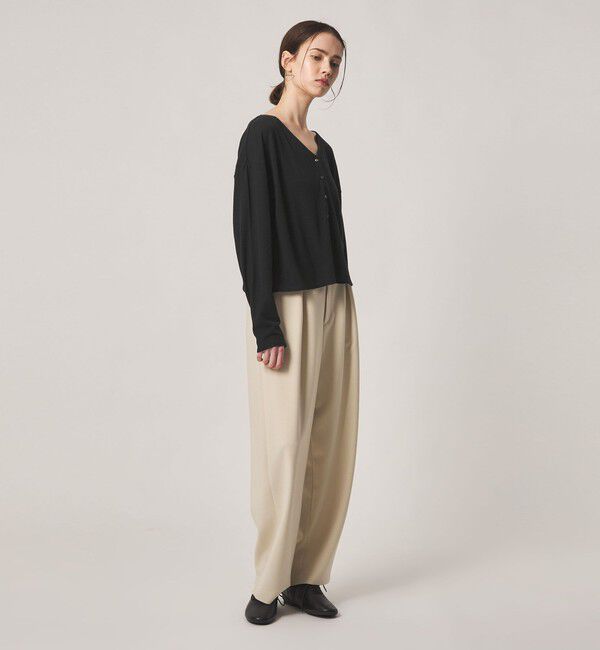 STEVEN ALAN「＜Steven Alan＞コットン Vネック カーディガン」|カーディガン|