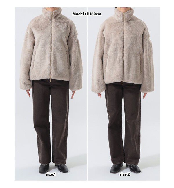 BEAMS SELECTION for WOMEN「TATRAS / BARBRA ボア ブルゾン」|ブルゾン・スタジャン|