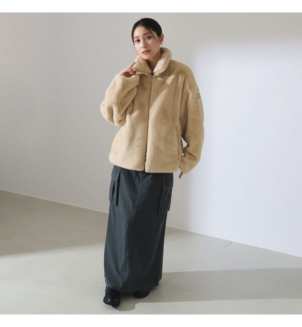 BEAMS SELECTION for WOMEN「TATRAS / BARBRA ボア ブルゾン」|ブルゾン・スタジャン|