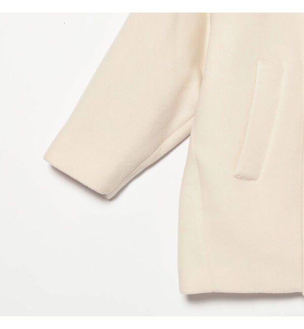 BEAMS SELECTION for WOMEN「TICCA / ウール ピーコート」|ブルゾン・スタジャン|