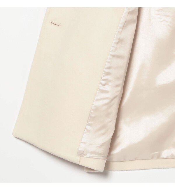 BEAMS SELECTION for WOMEN「TICCA / ウール ピーコート」|ブルゾン・スタジャン|