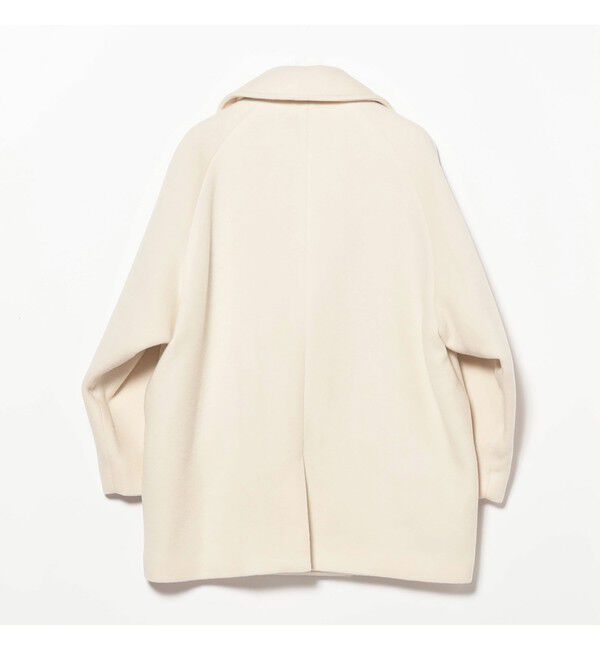 BEAMS SELECTION for WOMEN「TICCA / ウール ピーコート」|ブルゾン・スタジャン|