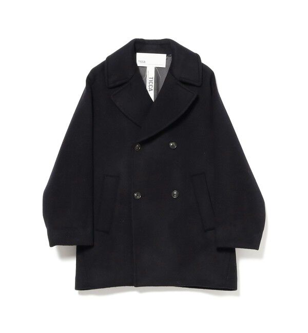 BEAMS SELECTION for WOMEN「TICCA / ウール ピーコート」|ブルゾン・スタジャン|