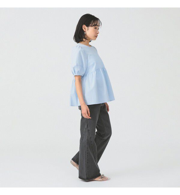 Ray BEAMS 「デニム フレア パンツ」|デニム|