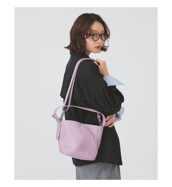 BEAMS SELECTION for WOMEN「【別注】BEAURE / 2WAY ミニ バッグ」|ショルダー・メッセンジャー|LAVENDER