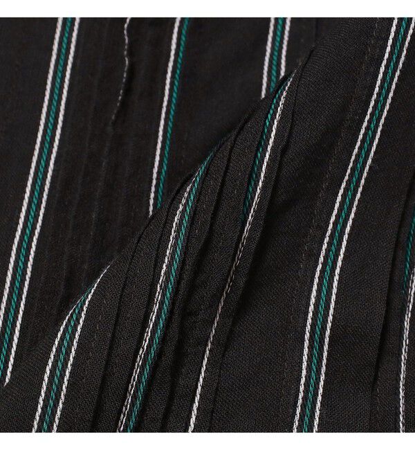BEAMS SELECTION for WOMEN「ne Quittez pas / コットンボイル ストライプ ピンタック ワンピース」|ワンピース|