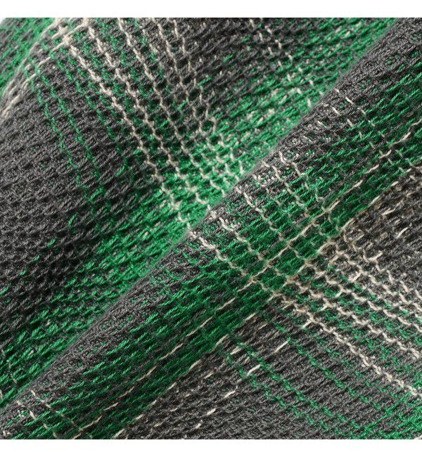 BEAMS PLUS「2 Pleats Relax Trousers Waffle Plaid」|チノ|