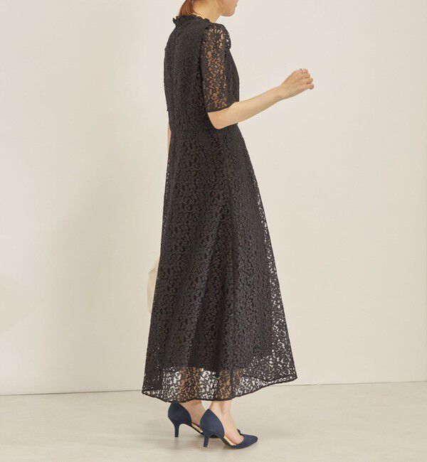 SHIPS for women「【SHIPS別注】kaene:コードレース ワンピース（セレモニー対応可）」|ワンピース|