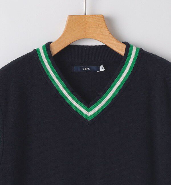 SHIPS KIDS「SHIPS KIDS:130～155cm / ニット ベスト」|ベスト・ジレ|
