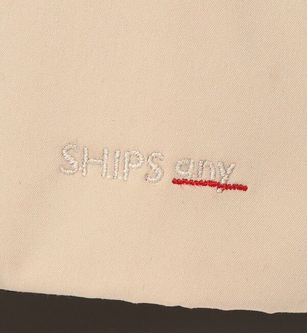 SHIPS any「【WEB限定】SHIPS any:〈遮熱/手洗い可能〉オーバー フィット ロゴ 刺繍 ベースボール キャップ◇」|キャップ・キャスケット|