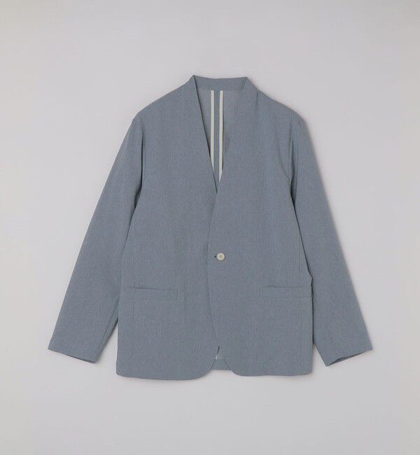 SHIPS Colors 「SHIPS Colors:〈遮熱・吸水速乾・接触冷感〉ファンクショナル ノーカラー ジャケット◇」|ノーカラージャケット|