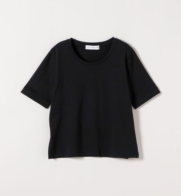 quaranciel「quaranciel:〈接触冷感/汗染み防止加工/洗濯機可能〉ベーシック コンパクト TEE」|Tシャツ・カットソー|