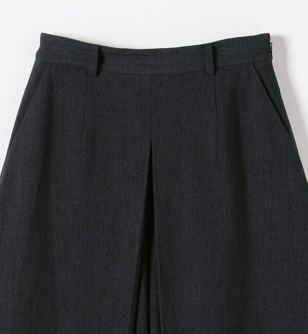 quaranciel「〈洗濯機可能〉ボックスプリーツ ワイド キュロット パンツ」|キュロット|
