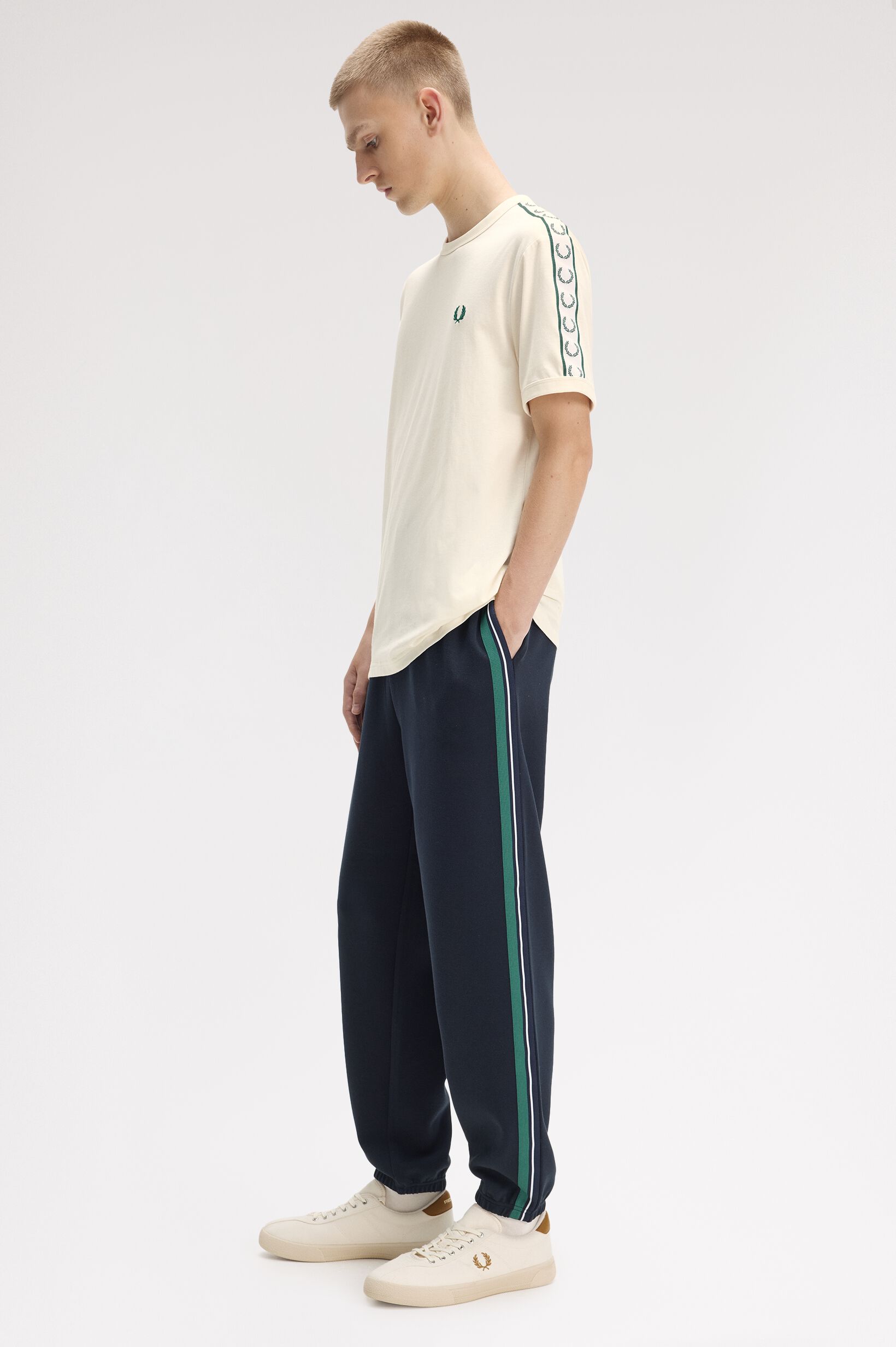 FRED PERRY 「Contrast Tape Ringer T-Shirt／コントラストテープリンガーTシャツ」|Tシャツ・カットソー|