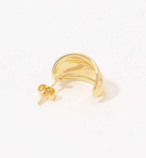TOMORROWLAND GOODS「PHILIPPE AUDIBERT Shelley ゴールドピアス」|ピアス|